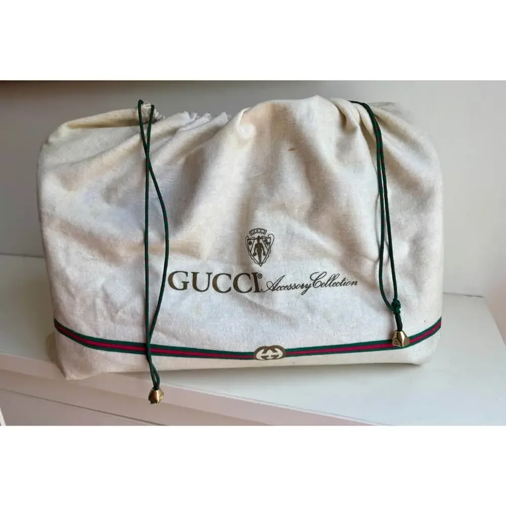 Authentic Gucci GG Supreme Boston Bag